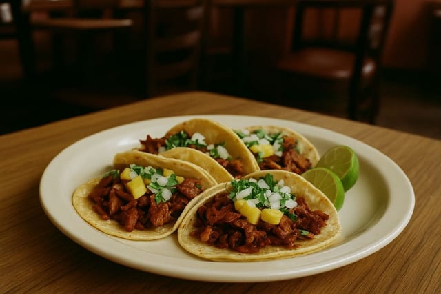 Tacos al Pastor.